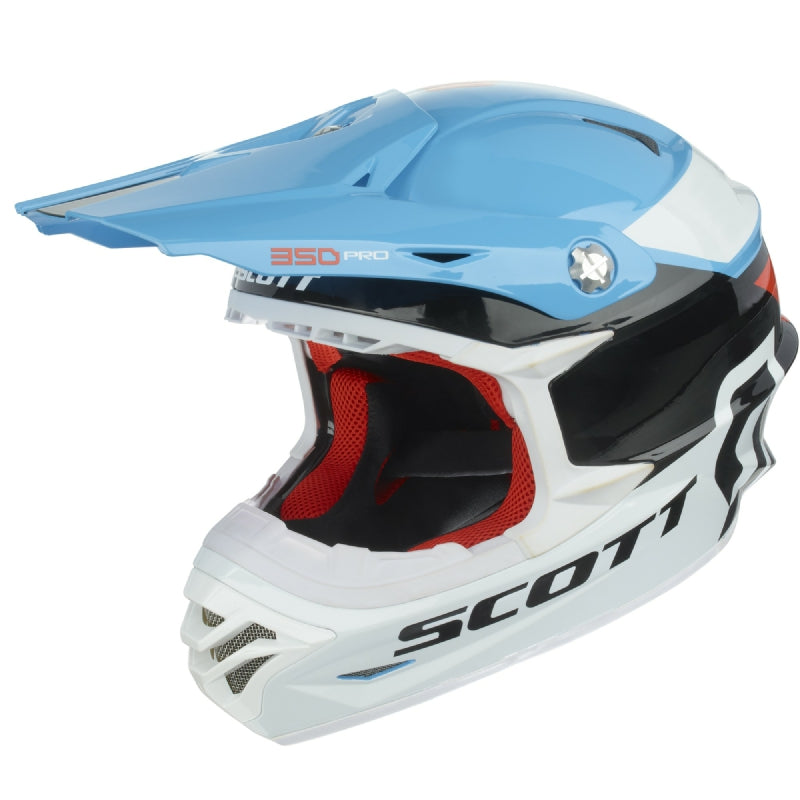 Scott Helm 350 Pro Race Blue/Orange XSmall