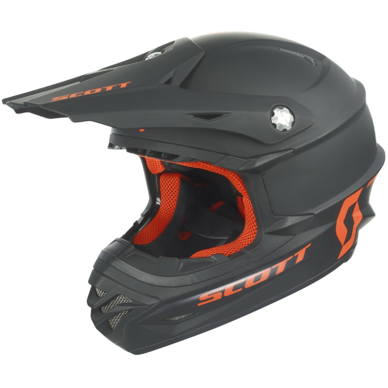 Scott Helm 350 Pro ECE Black/Orange Small