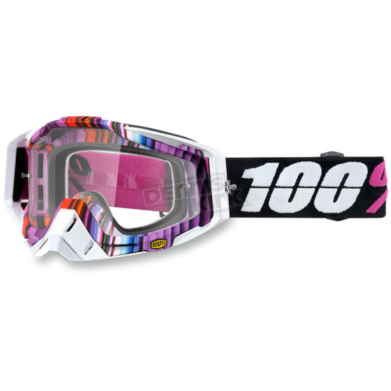100% Racecraft Glitch Goggle Clear lens
