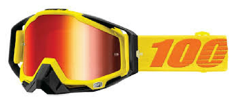 100% Racecraft Atack Yellow Red Lence