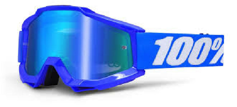 100% Accuri Reflex Blue Mirror Blue Lens