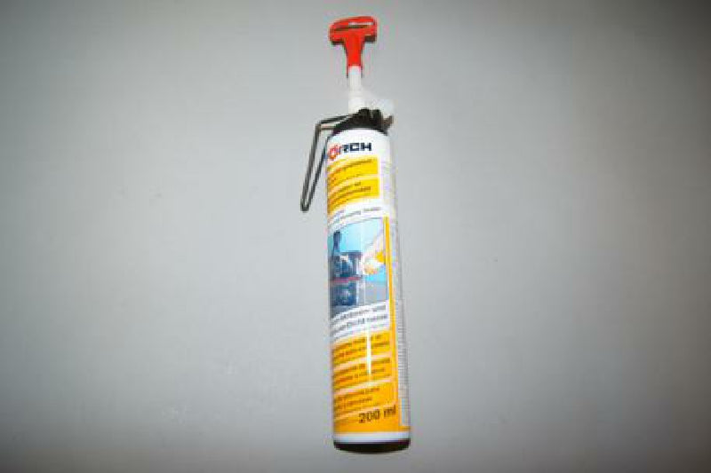 Gasket silicone 200ml, red, Förch