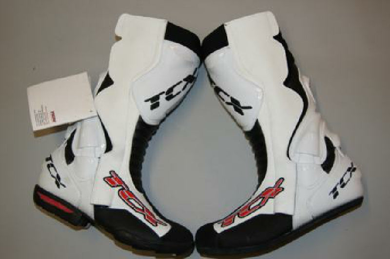 TCX Speedway-Stiefel, Gr. 45, weiß