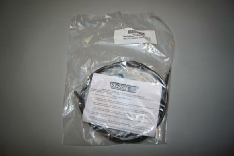 Universal throttle cable Venhill, black