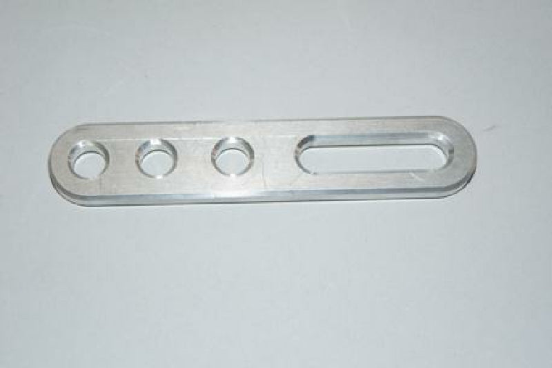 Auspuffhalter mit Schlitz, Alu
