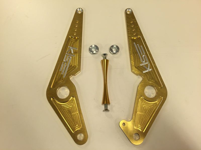 KLS Gabelplattensatz 80cc, gold