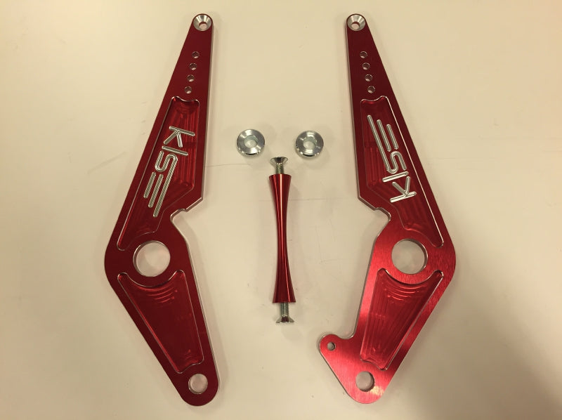 KLS Gabelplattensatz 80cc, rot