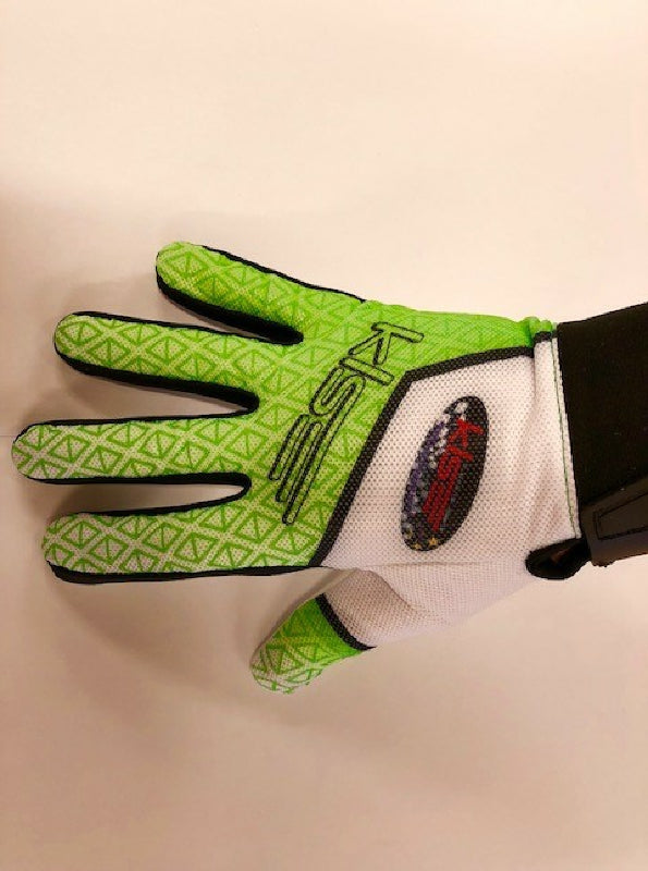 KLS gloves, green, XS