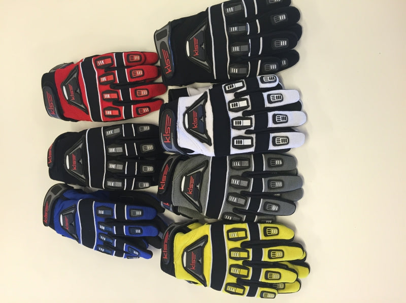 KLS gloves, red, Large