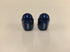 KLS Ventilkappen-Set, 2 Stk., blau