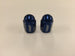 KLS Ventilkappen-Set, 2 Stk., blau