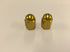 KLS Ventilkappen-Set, 2 Stk., gold