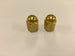 KLS Ventilkappen-Set, 2 Stk., gold