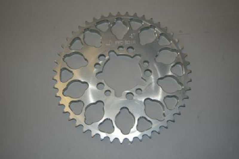 Rear sprocket 52T LD 80cc silver