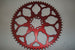 Kettenrad hinten 55T LD 500cc rot