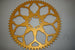 Rear sprocket 60T LD 500cc gold