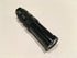 Chain adjuster, 13mm spanner, black, steel thread