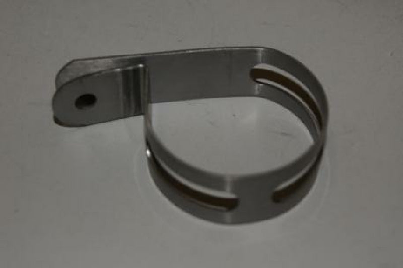 P-clamp, nierdzewny, odchudzony, otwór 8/6mm