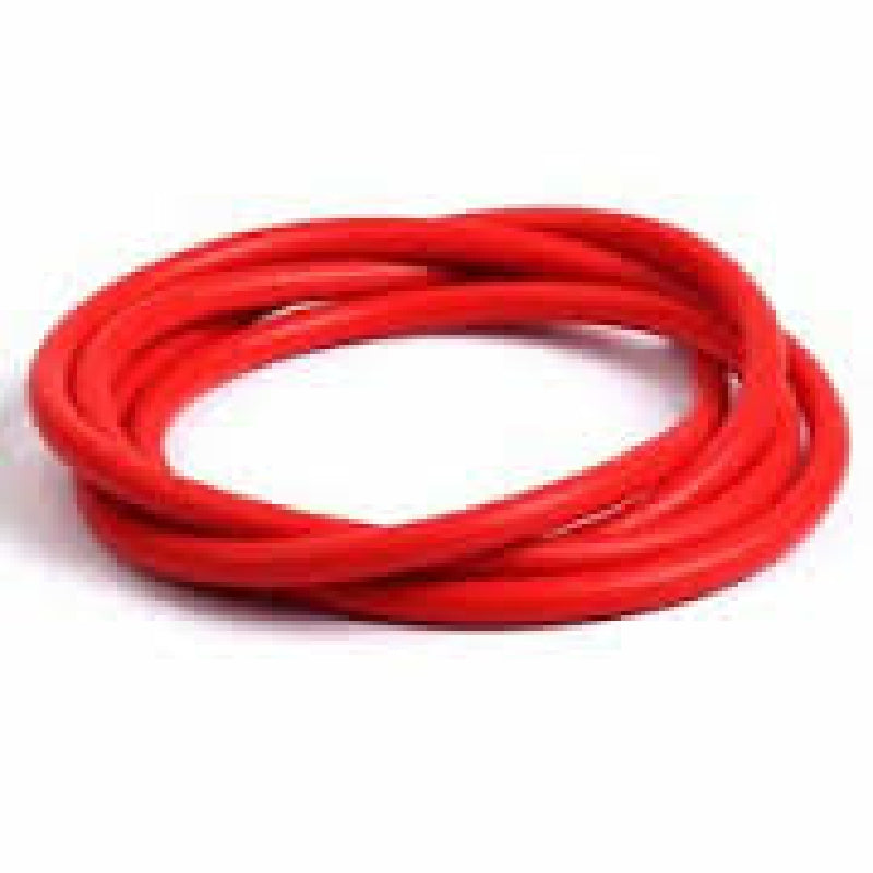 Fuel hose, 1 metre, 6x11mm, silicone, red