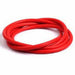 Fuel hose, 1 metre, 6x11mm, silicone, red