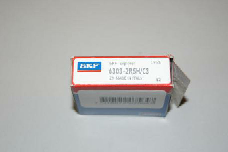 SKF 6303 2RS C3, prawa strona, countershaft