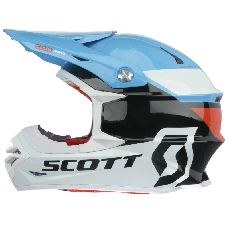 Scott Kids Hjelm 350 Blue/Orange Small