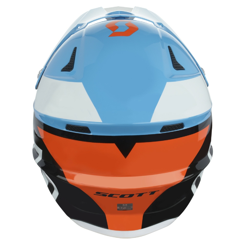 Scott Kids Hjelm 350 Blue/Orange Small