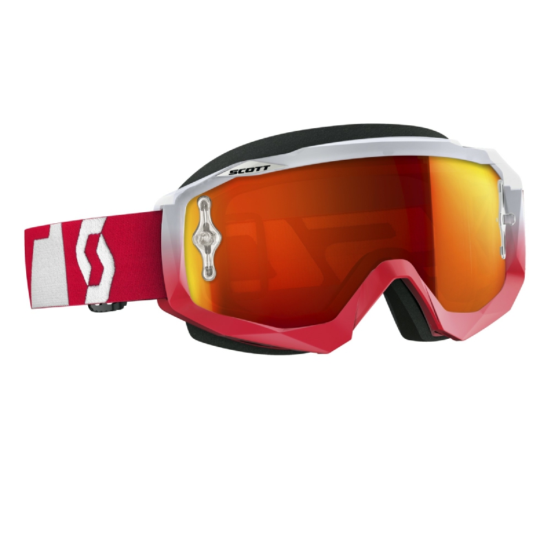 Scott Hustle Oxide Red/White