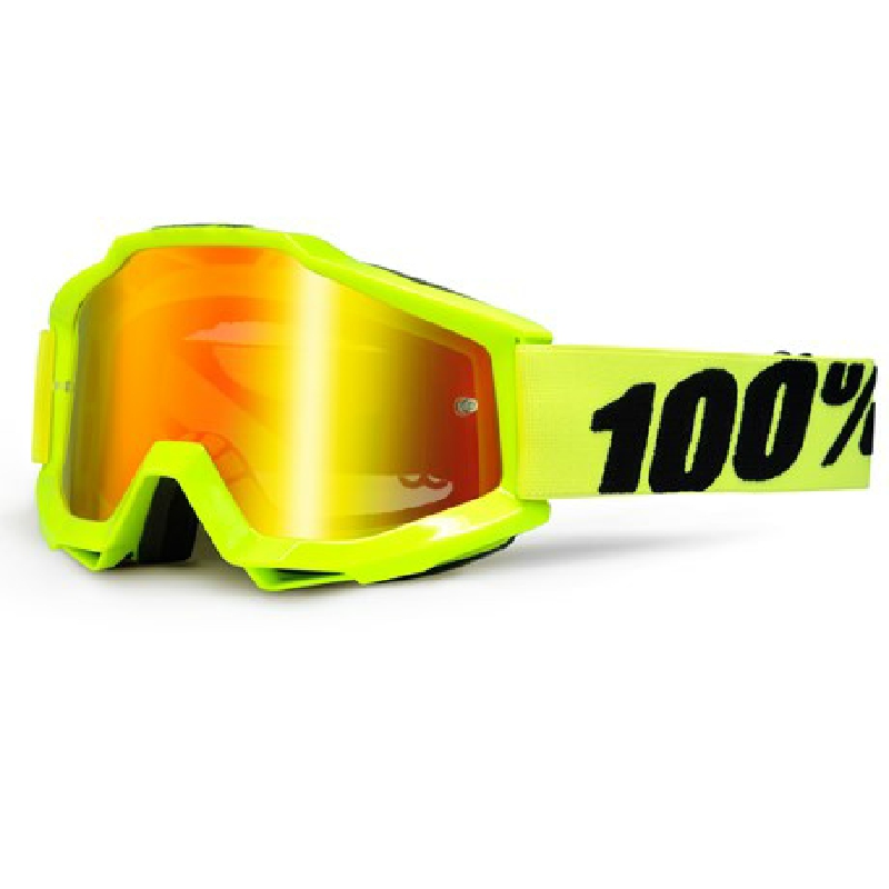 100% Accuri Goggle Mirror Lens Fluo Gul