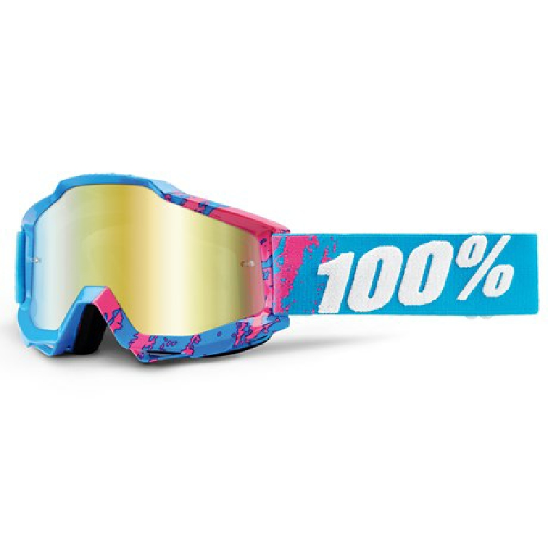 100% Accuri Goggle Mirror Lens Blå/Pink