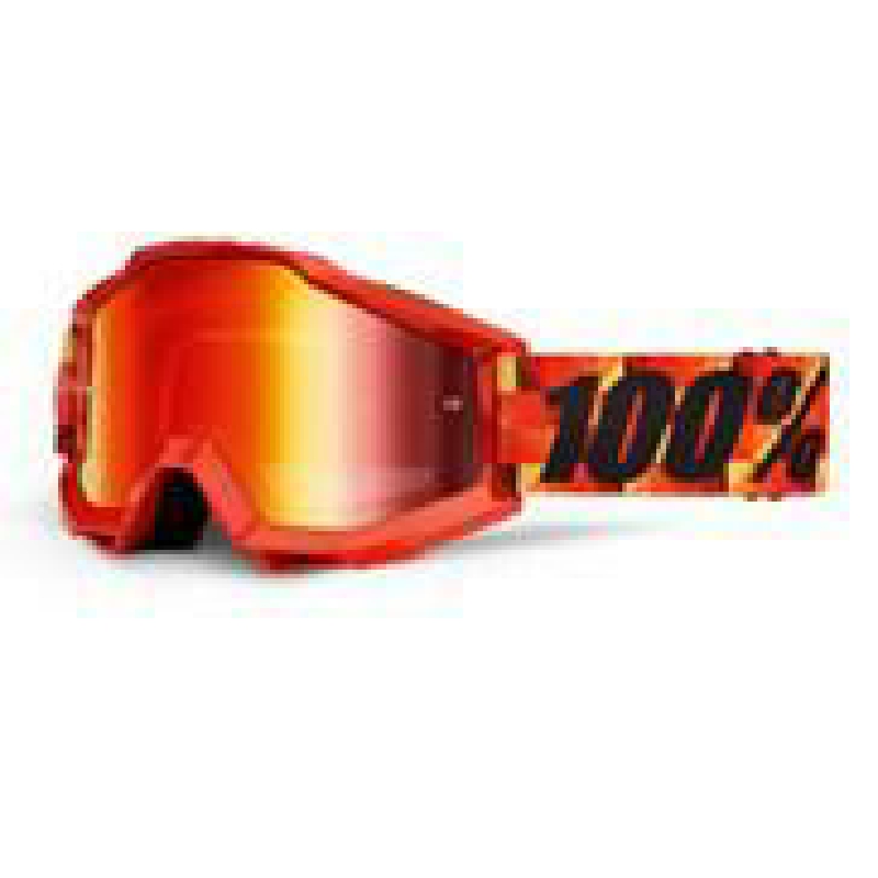 100% Accuri Goggle Mirror Lens Rød